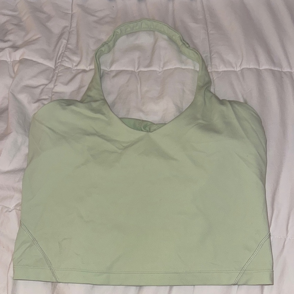 lululemon athletica Light Green Tank Top